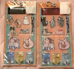ハイキュー‼︎ しまむらコラボ 立体シール ぷっくり 音駒 稲荷崎 2種まとめ売り