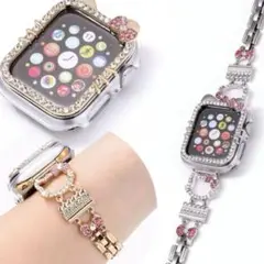 ハローキティ　Apple Watchバンド ゴールド