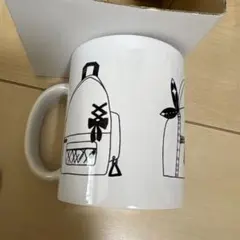 バッグ柄 マグカップ ホワイト 自作マグカップ オリジナルマグカップ