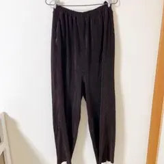 レプシム　マタニティパンツ ブラウン ウエストゴム フリー