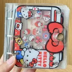 シャカシャカシール帳　シャカシャカバインダー　赤　横向き　キティ