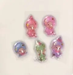 正規品　うるちゅるポップシール　モンチッチ　カラフル　レインボー