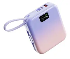 モバイルバッテリー 10000mAh大容量 軽量 小型 急速充電のサムネイル
