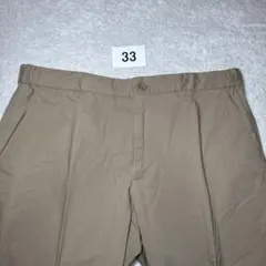 33 極美品　インコテックス　イージースラックス　ベージュ　46 Mのサムネイル