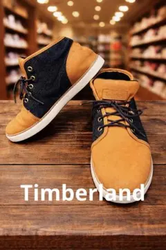 本日価格Timberland ハイカットシューズ キャメル ネイビー