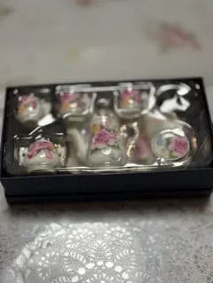 ミニチュアティーセット 花柄