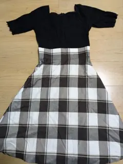 ​【PROPORTION BODY DRESSING】ドッキングワンピース