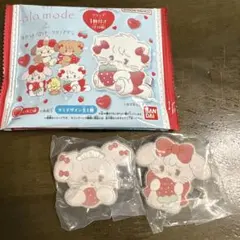lil ala mode mikkoふわっとフロッキークリップグミ　キャミー2つ
