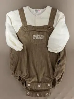 POLO Baby コーデュロイロンパース 80