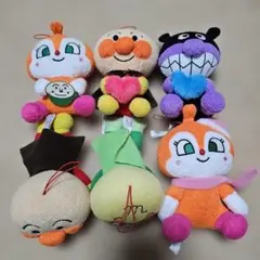 アンパンマン ぬいぐるみ 6体セット