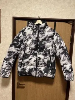 Nike タイダイ柄 フード付きダウンジャケット L