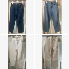 GU ストレートデニム セット