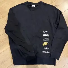 NIKE ロゴスウェット　Sサイズ　黒　【即購入可能‼️】