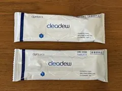 Ophtecs cleadew 消毒・中和・洗浄タブレット
