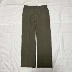 90s MAJENO センタープレス スラックスパンツ 茶 M相当 シティボーイのサムネイル