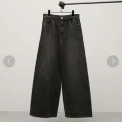 ENDER PRODUCTS ワイドデニムパンツ グレー L - メルカリ
