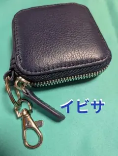 IBIZA　イビサ　マスコット　ネイビー コイン、キィーケース