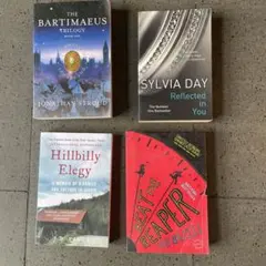 洋書(英語) ペーパーバック & 辞書 6冊セット(タイトルリストあり