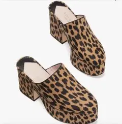 kete spade 靴 スリッポン ヒョウ柄のサムネイル