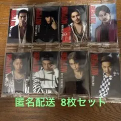 HIGH&LOW ウエハース カード 8枚セット
