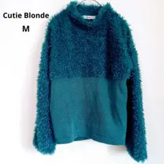 CutieBlonde キューティーブロンド 長袖ニット プルオーバー ワールド