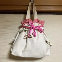 ハンドメイド巾着バッグ