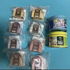 ディズニー　デザインシール　ロールシール　セット　まとめ売り