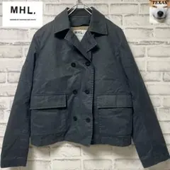 MHL. インナーダウンライナー付きダブルブレストジャケット　暖かい