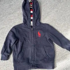 Ralph Lauren ネイビー パーカー 12M