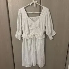 MAJESTIC LEGON 7部丈袖　ミニワンピース