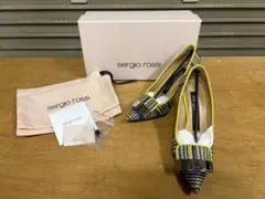 セルジオロッシ sr1 ポインテッドトゥ パンプス サイズ34.5のサムネイル