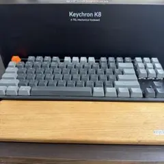 Keychron K2 HE 75% ワイヤレスキーボード 革パームレスト付き - メルカリ