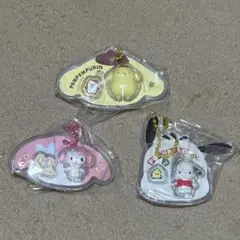 サンリオ マイメロディ ポムポムプリン ポチャッコ ミニチュアパッケージチャーム