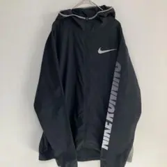 NIKE RUNNING ナイキ ランニング 黒 ナイロンジャケット L