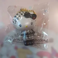 サンリオ シークレットマスコットチャーム 千鳥格子 キティ