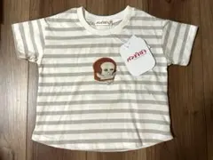 【新品】タグ付き　パンどろぼう　半袖Tシャツ　キャラクター　90㎝　ボーダー