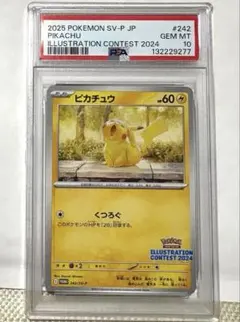 ピカチュウ：イラストレーションコンテスト 2024 PROMO SV-Pプロモ…