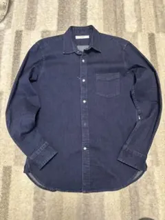 INHERIT デニムシャツ　 長袖シャツ　 メンズMサイズ