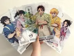 鬼滅の刃 クリアポスター 5種コンプリートセット