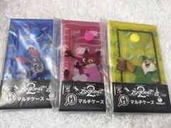 ズートピア 一番くじ ニック ジュディ クロウハウザー マルチケース セット