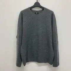 【UNIQLO】ユニクロ　 3Dスフレクルーネックセーター　L