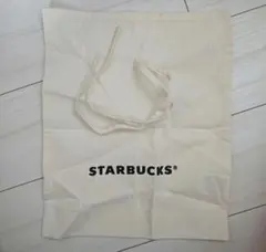 STARBUCKS ギフト袋 アイボリー コットン