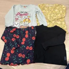 長袖カットソー4点セット 95cm