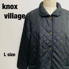 knox village キルティングジャケット Lサイズ ネイビー 【990】