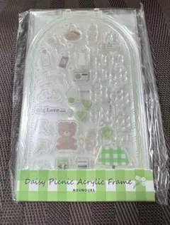 フクヤ　アクリルフレーム　グリーン　NOUNOURS by fanfancy+