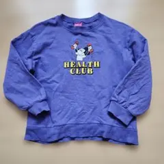 120 ミッキー・マウス トレーナー 紫色