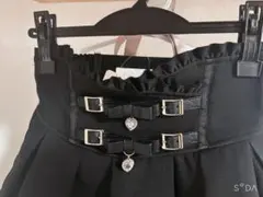 LIZLISA 2連リボンベルトスカパン