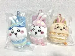 ちいかわ そろそろイースターなマスコット（ちいかわ ハチワレ うさぎ） 3点