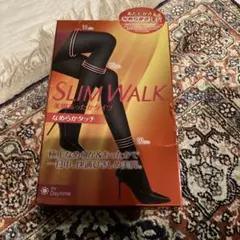 スリムウォークSLIM WALK着圧☆美脚極上あったかなめらか保温性タイツML