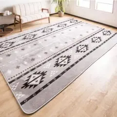 200×300cm 4畳 肌に優しいふんわりフランネルカーペット